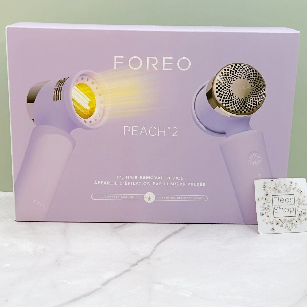 Foreo Peach 2 IPL Laser Hair Removal Lavender Set - Picture 2 of 10